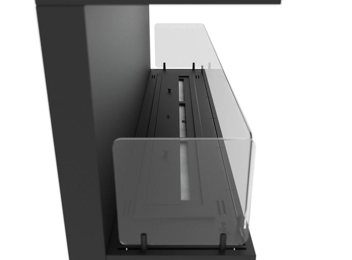 Dreiseitiger Ethanol Einbaukamin - Inside C V3 120