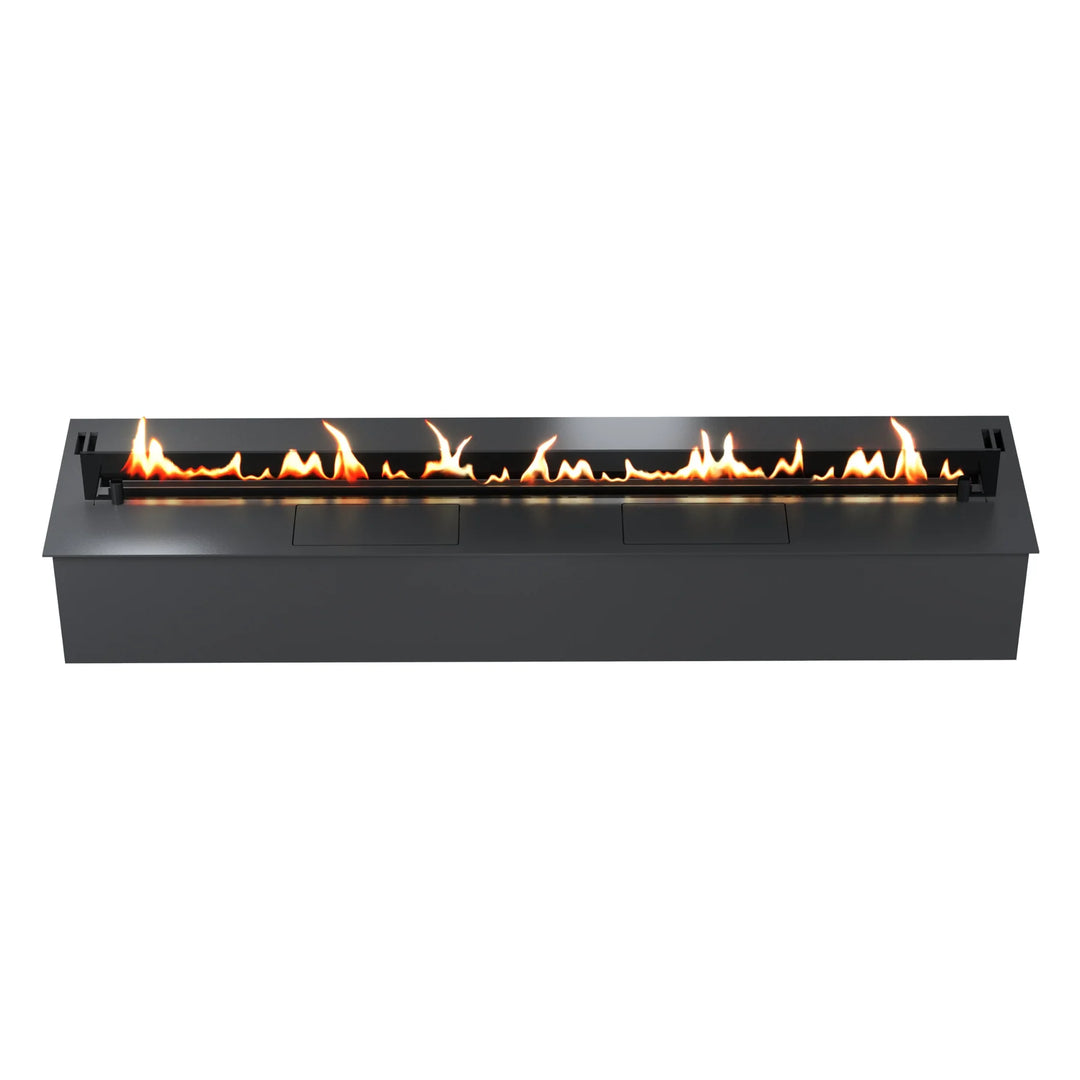 Bioethanol Kamin SmartFire PRIME A4 mit App Steuerung von Wild Flame frontale Ansicht Ethanol Einbau Ofen 