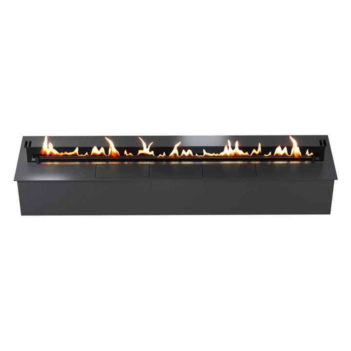 Bioethanol Kamin SmartFire PRIME A4 mit App Steuerung von Wild Flame frontale Ansicht Ethanol Einbau Ofen 